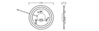 Ledvance MAG LED RING P 22W ML 83040 AC 