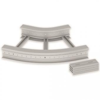  Flachbogen 45  halogenfrei grau 135x600 