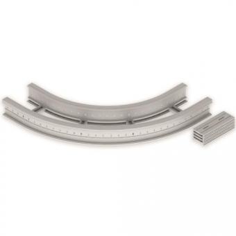  Flachbogen 90  halogenfrei grau 135x300 