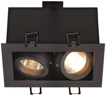 SLV KADUX 2 GU10 Downlight eckig  115520 