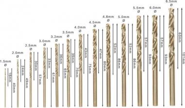 Bosch Metallbohrer-Set Robust 2607019926 