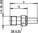 TEGA SMA-Kabelbuchse         J01151A0611 