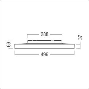 Zumtobel LANOS L 4600-840 LRO   42948875 
