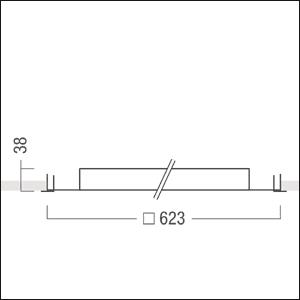 Zumtobel MIRL LAY LED3800-840   42929372 