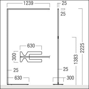 Zumtobel LINETIK S D/I LED8000  42184515 
