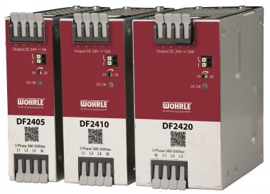 Wöhrle Netzgerät 3ph. E:340-550V  DF2405 