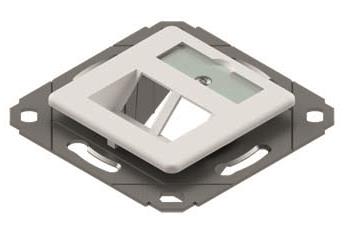 EasyLan designfähige Modulaufnahme leer 