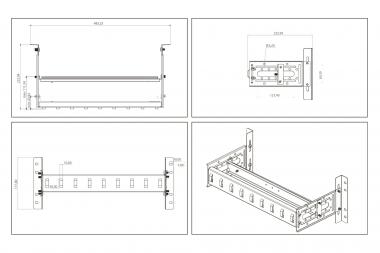 Assmann 483mm               DN-19-DIN-4U 