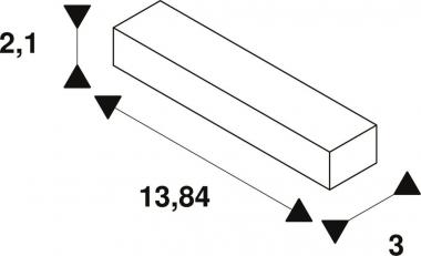 SLV LED-Treiber 23 W 200 mA DALI 1010703 