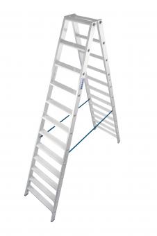 Krause Stufen-Doppelleiter Alu 2x12 