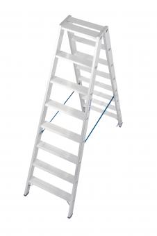 Krause Stufen-Doppelleiter Alu 2x8 
