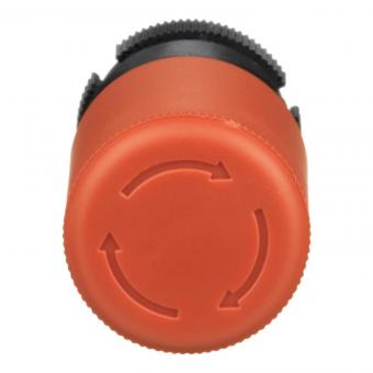 GS Pilztaste d=30mm rot mit     ZA2BS834 