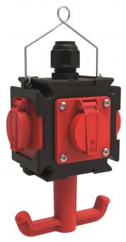 RED Versorgungseinheit 4x Schuko IP54 