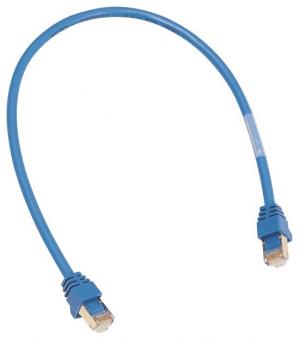 Hager Patchleitung 1m blau    ZZ45WAN100 