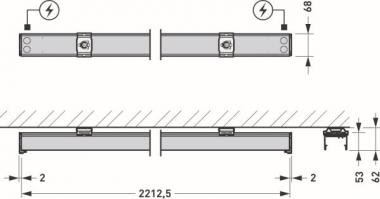 TRIL Lichtbänder -Tragprofile    8452000 