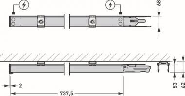 TRIL Lichtbänder -Tragprofile    8456500 