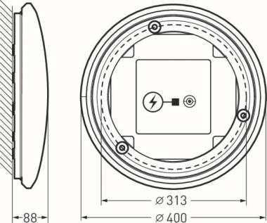 TRIL Wannenleuchte 2340 G2 WD2   7790340 