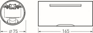 TRILUX Tugra LMB HFS ET 165 OPAL 8491000 