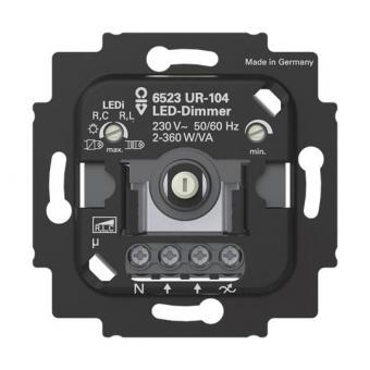 BJ LED-Dimmer.2+3 Draht      6523 UR-104 