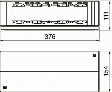 OBO T12L 00C 7011 Telitank 375x154x109 