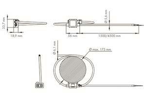 WAGO 855-9450/2000-1751 Rogowski-Spule, 