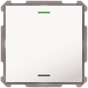 MDT Taster Light 63 1-fach RGBW Reinweiß 