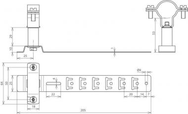 Dehn 202857    DLH ZS 27 30 H55 L205 V2A 
