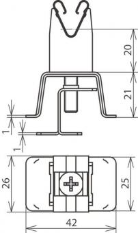 Dehn 206049 LH ZG LH ZG 8 H20 KB4.16 V2A 