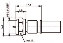 TEGA F-Kabelstecker HDTV     J01600A0006 