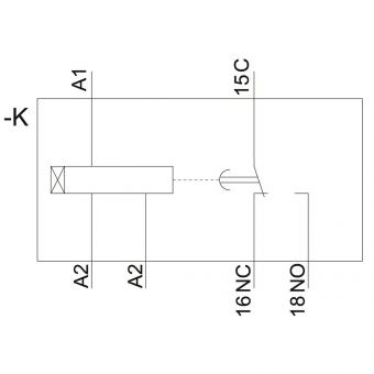 Siemens 3RP25121AW30 Zeitrelais elektr. 