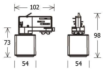LTS 3PH-Steckdosenadapter weiss  662790 