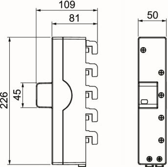OBO MCF30-NAR-TT LightningControllerRail 