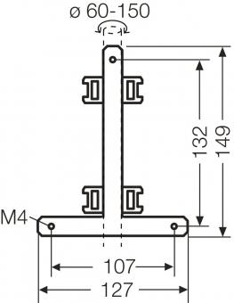 Hensel Mastbefestigung           KV MB 6 