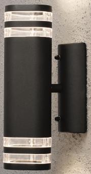 KONS Wandleuchte alu sw IP44    7516-750 