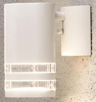 KONS Wandleuchte Alu weiss IP44 7515-250 
