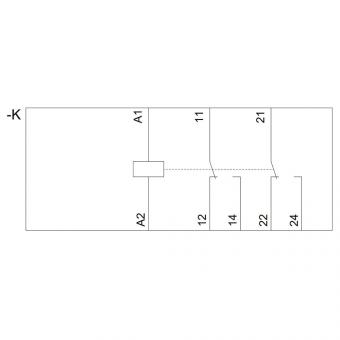 Siemens LZX:RT424024 Steckrelais 2W 