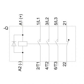 Siemens 3TG10010BB4 Motorschütz EKS 