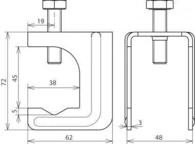 Dehn Verbkl  VK 20.32 6.10 FL40 BSB STBL 