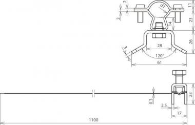 DEHN Leitungshalter D             275320 