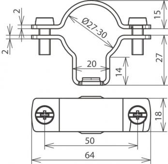 Dehn 275240 LH ZS 27    LH ZS 27 GM8 V2A 