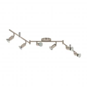 EGLO BUZZ-   LS/6 NICKEL-MATT 'BUZZ-LED' 