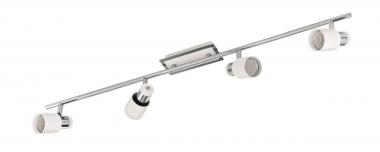 EGLO Spot DAVIDA chrom, weiss GU10 92087 