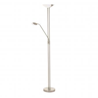 EGLO Stehleuchte BAYA LED nickel-  93874 