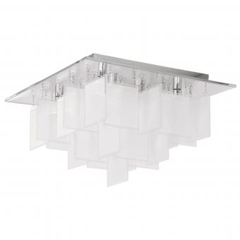 EGLO Deckenleuchte/8 Chrom/Satin   92727 