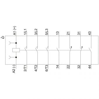 Siemens 3RT20281BB44       3RT2028-1BB44 