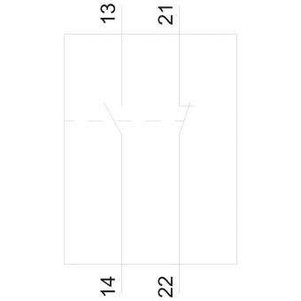 Siemens 3RV29011E Hilfsschalter 