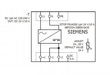 Siemens 6EP3334-3SB00-0AX0 SITOP PSU4200 