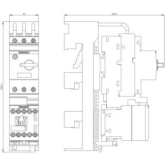 Siemens 3RA21101AD151BB4 S00 1,1-1,6A 