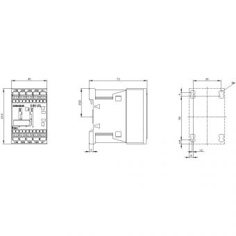 Siemens 3RH21402BB40 Hilfsschütz 4S 