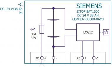Siemens SITOP BAT1600 6EP4137-0GE00-0AY0 